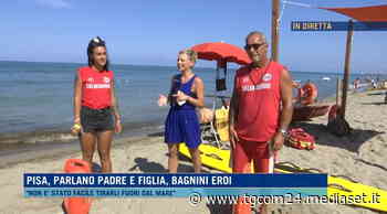 Pisa, padre e figlia bagnini eroi: salvano 6 persone in mare - TGCOM