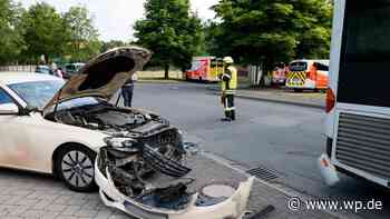 Netphen: Bus- und Taxifahrer nach Unfall verletzt - WP News