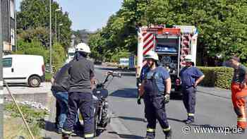 Unfall Netphen: Motorradfahrer verletzt, Straße gesperrt - WP News