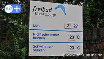 Freibad Kleinmachnow: Personalmangel und kühles Bade-Wasser - Märkische Allgemeine Zeitung
