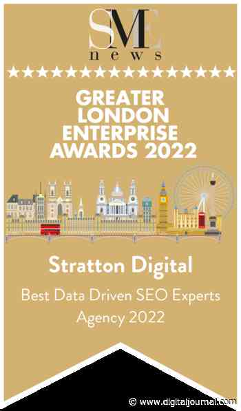 Award Winning SEO Agency Wins Greater London Enterprise Awards - Digital Journal