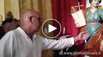 Positano: alla scoperta della statua di Santa Margherita dopo il restauro - Positanonews - Positanonews