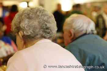 How many people over the age of 110 are living in Lancashire?