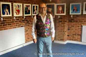 Artist raises £2,400 for heart foundation at Rossendale exhibition