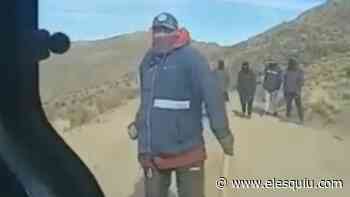 Un grupo de personas bloqueó el paso al personal de Minas Capillinas - Diario El Esquiu