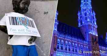 Brussel kleurt blauw voor Werelddag tegen Mensenhandel - Het Laatste Nieuws