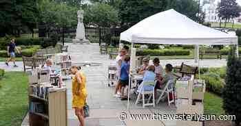 PHOTOS: Books with friends at Wilcox Park and the Westerly Library - The Westerly Sun