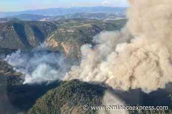 Aggressive wildfire prompts evacuation orders near Penticton - Omineca Express