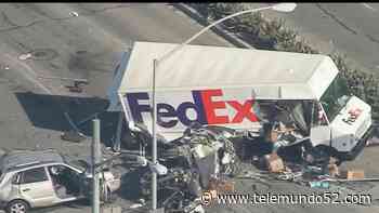 Accidente mortal en Cerritos - Telemundo 52