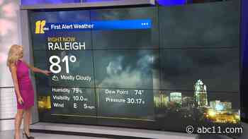 Heavy rain at times today