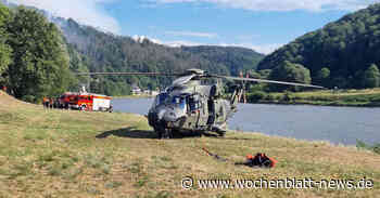 Hubschrauber aus Laupheim helfen bei den Bränden im Osten - WOCHENBLATT