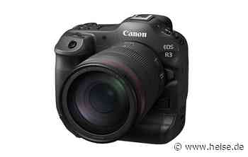 Canon EOS R3: Spiegellose Profikamera mit Eye-Control-Autofokus - heise online