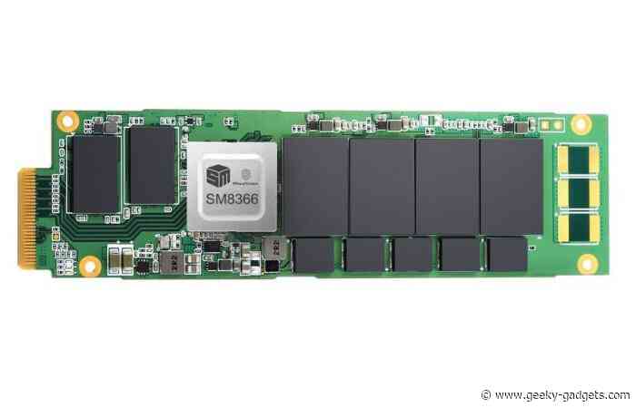 Silicon Motion MonTitan PCIe Gen5x4 user programmable SSD
