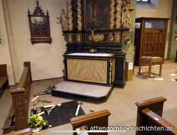Vandalismus in der Pfarrkirche - Attendorner Geschichten