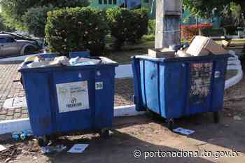 Quatro contêineres de lixo foram incendiados por vândalos em Porto Nacional nos últimos 8 meses - Prefeitura de Porto Nacional (.gov)