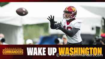 Wake Up Washington | Coaches, medical staff taking steady approach with Curtis Samuel - Washington Commanders