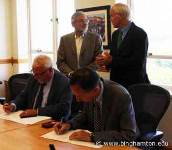 Watson College, Upstate Medical agree to closer collaborations | Binghamton News - Binghamton