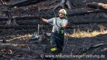 Waldbrände in Sachsen wüten weiter