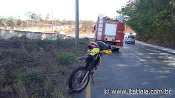 Motociclista fica ferido em acidente na MG-10 em Lagoa Santa - Itatiaia