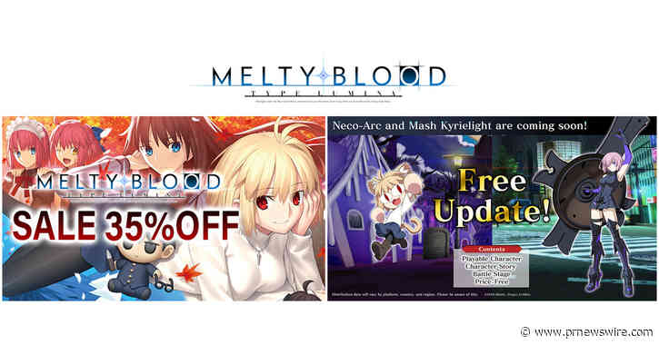 « MELTY BLOOD: TYPE LUMINA » a annoncé le lancement des nouveaux personnages « Mash Kyrielight » et « Neco-Arc » - Tous les personnages supplémentaires jusqu'à la quatrième série seron