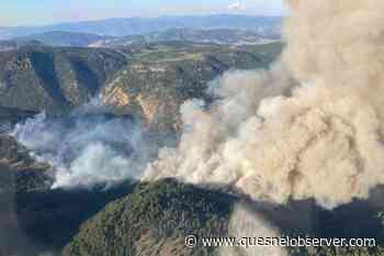 Aggressive wildfire prompts evacuation orders near Penticton - Quesnel - Cariboo Observer