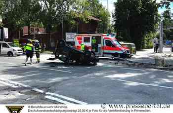 FW-M: Panda erlegt Ampel (Sendling)