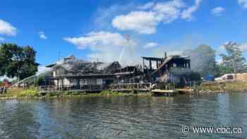 Old Marina Restaurant 'looks done for' after massive fire in Puslinch