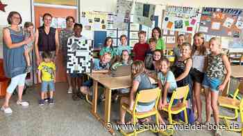 Autorin Beate Hackenberg: Fantasy-Roman mit  Wasserquellen von Bad Herrenalb: Hörspiel-AG gegründet