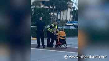 Sunny Isles Beach Police Officer's Kind Actions Caught on Camera in Heartwarming Moment