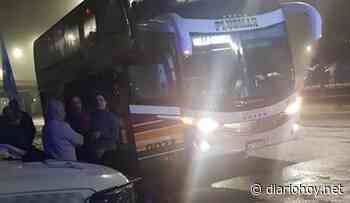 Tensión dentro de un micro de larga distancia en Olmos - Diario Hoy