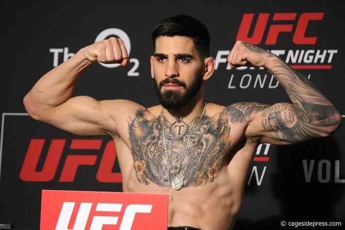 Edson Barboza vs. Ilia Topuria Booked for UFC Event on October 29 - Cageside Press