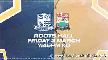 BARNET MATCH MOVED TO FRIDAY NIGHT - News - Southend United
