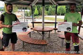 Vandalismus am Lengenfelder Kreisel - freiepresse.de