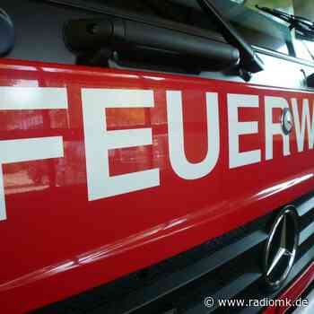 Werkstattbrand in Iserlohn - Radio MK