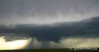 Possible tornado warning issued near Galahad, Alta.