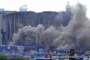 Part of Beirut's blast-damaged port silos collapses - St Helens Star