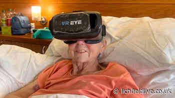 Virtual reality experiences offered to people at St Giles Hospice - Lichfield Live