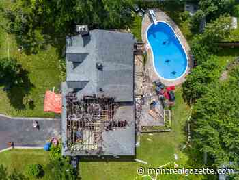 Beaconsfield couple counts blessings after lightning bolt destroys home - Montreal Gazette