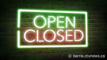 What's open in Barrie on the Civic holiday Monday - CTV News Barrie