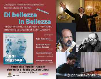 "Di bellezza in Bellezza", a Rapallo lo spettacolo che omaggia don Giussani - Prima il Levante