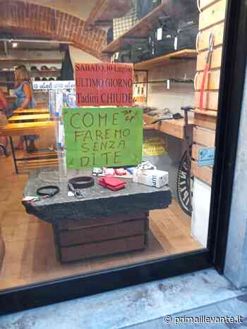 Rapallo, ha chiuso lo storico negozio Tadini - Prima il Levante