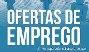 Oferta de Empregos: PAT de Pirassununga informa as vagas disponíveis para o município e região - Porto Ferreira Hoje