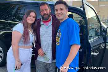 Royal City visit from comedy king Adam Sandler - GuelphToday