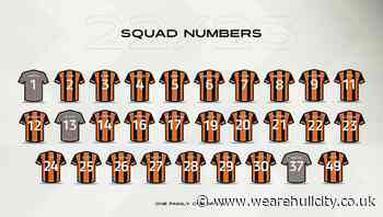 2022/23 Squad Numbers Confirmed - News - Hull City