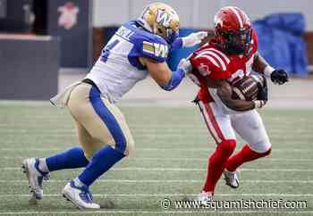 Unbeaten Blue Bombers win a 35-28 thriller over Stampeders - Squamish Chief