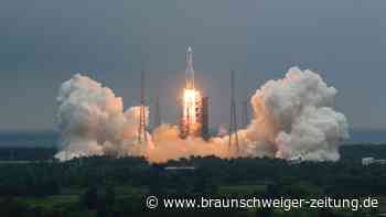 Reste von chinesischer Rakete ins Meer gestürzt