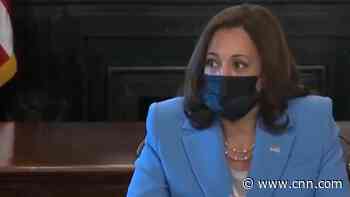 Harris' remark sparks right-wing media outrage. Hear what happened in the room