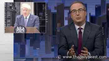 John Oliver Says Goodbye to His Nemesis Boris Johnson - The Daily Beast