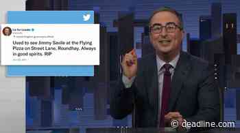 John Oliver Mocks Liz Truss Over Undeleted Tweet Mourning Sex Offender Jimmy Savile - Deadline