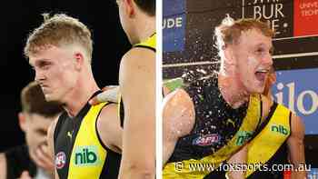 How ‘hanging s**t’ and a ‘notepad’ inspired young Tiger’s ‘incredible’ AFL recovery - Fox Sports